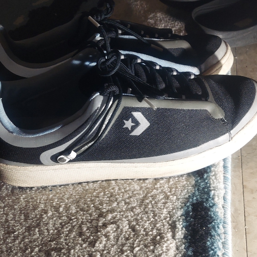 Converse Black and White Men's Shoes